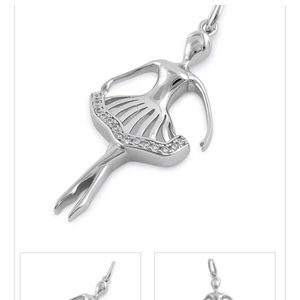 925 sterling silver ballerina